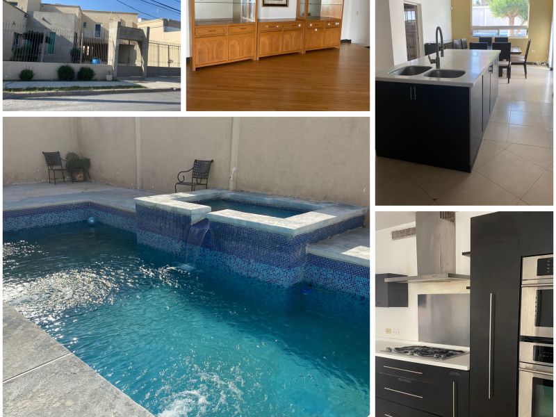 Rento casa con alberca 